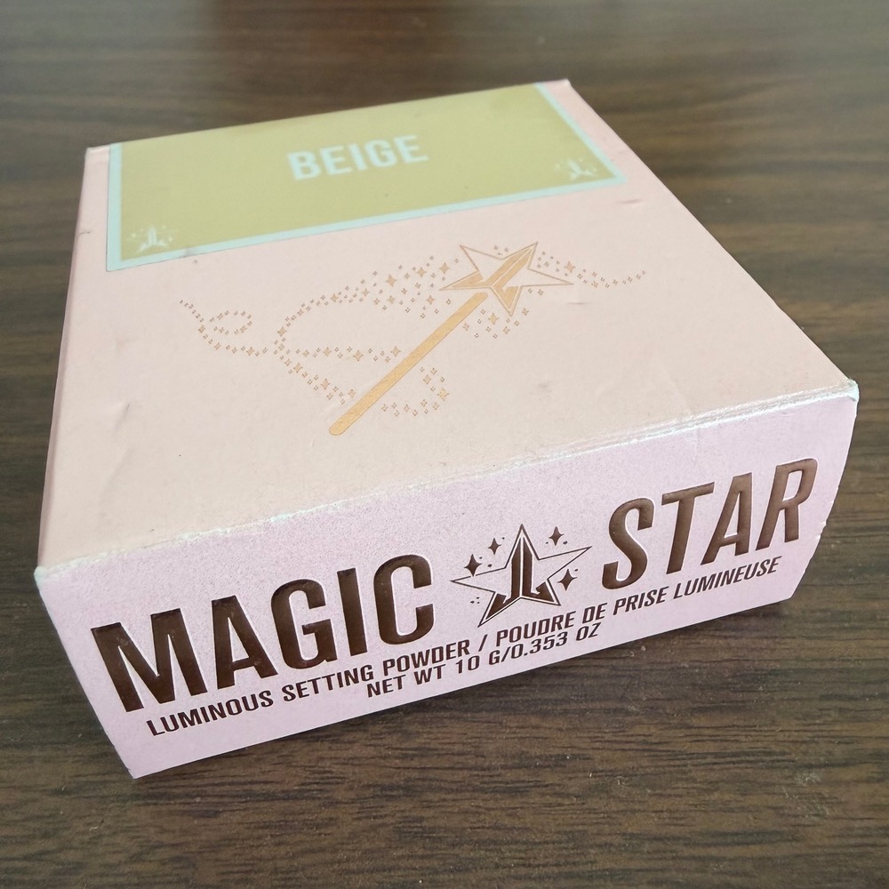 Jeffree Star Cosmetics Magic Star Luminous Setting Powder Beige New in Box